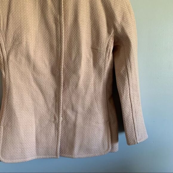 Max Azria collection 100% cotton blazer light blush pink Size US 2 - Picture 5 of 8